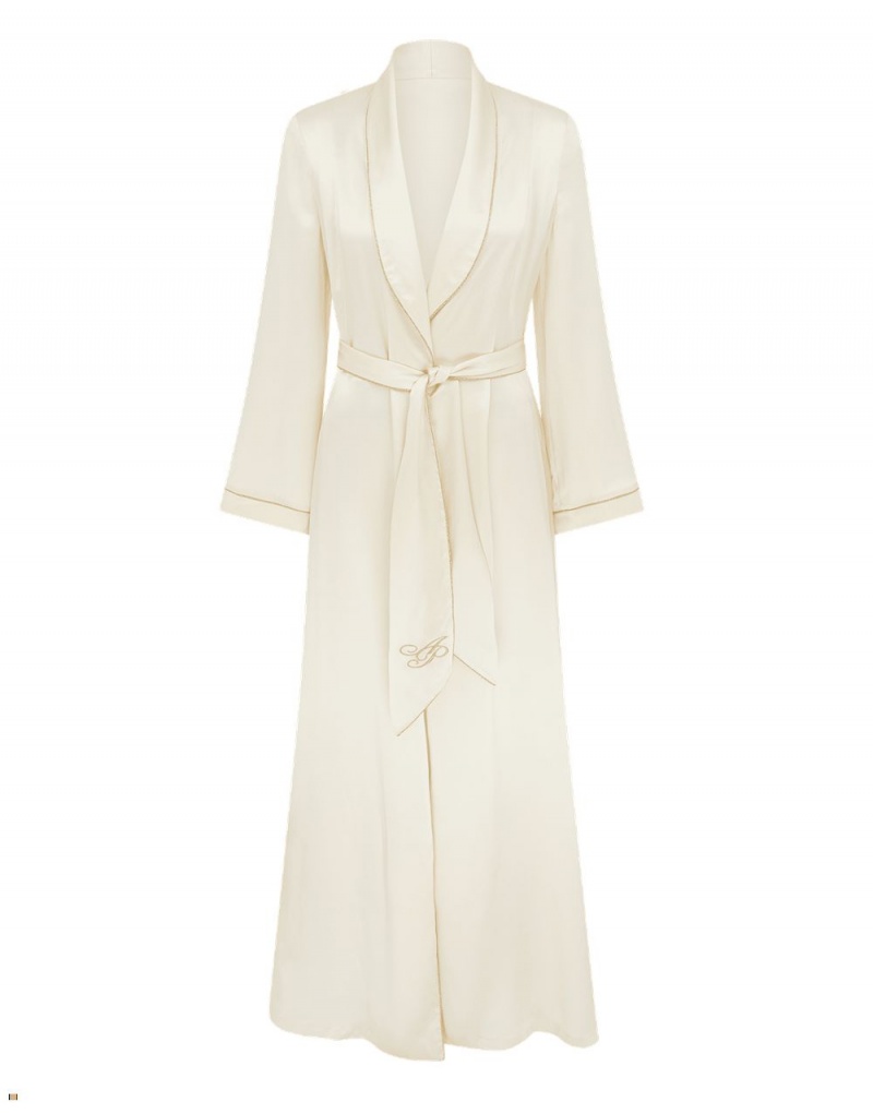 Agent Provocateur Robes Chicago - Classic Pj Long Dressing Gown Womens ...